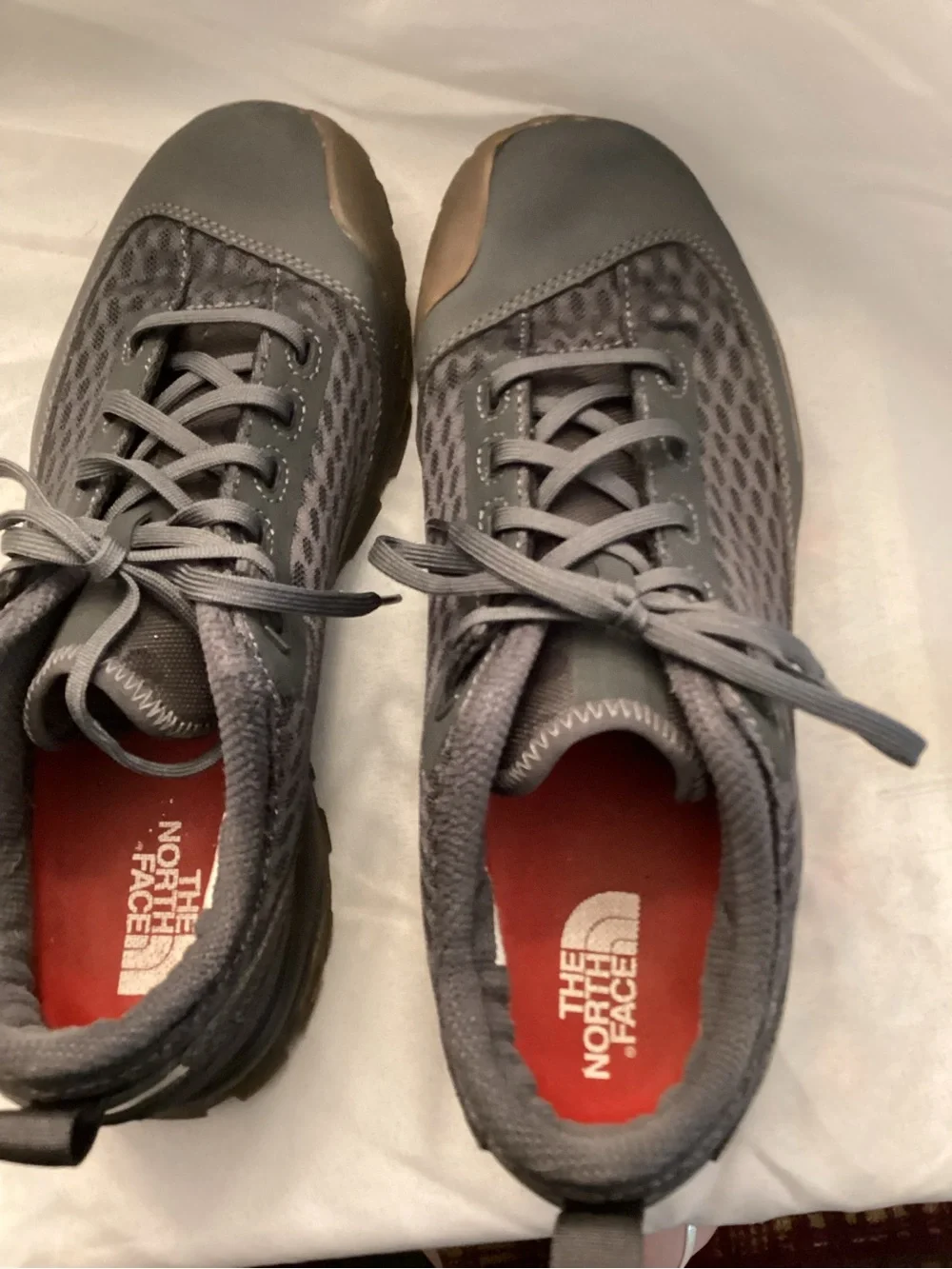 The North Face Men's Gray /Black Trail Sneakers Size 9.5